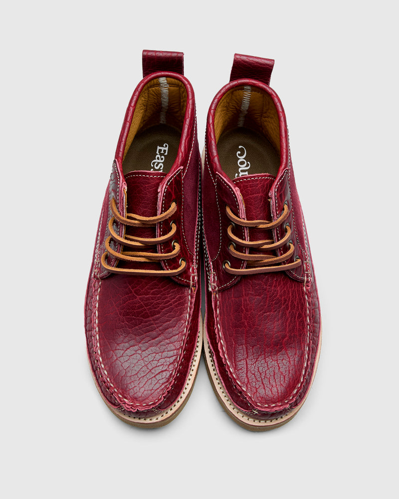 "Rumble" Scout Boot in Dark Cherry Bison