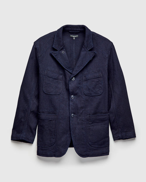 "No-Gi" Bedford Jacket in Indigo Heavyweight Sashiko