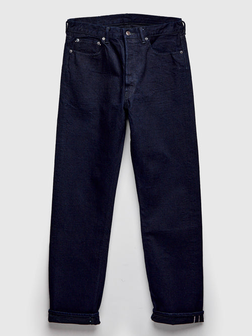 1103SRB "Super Rough" Indigo/Black 15.5oz Selvedge Denim - Clean Straight Fit