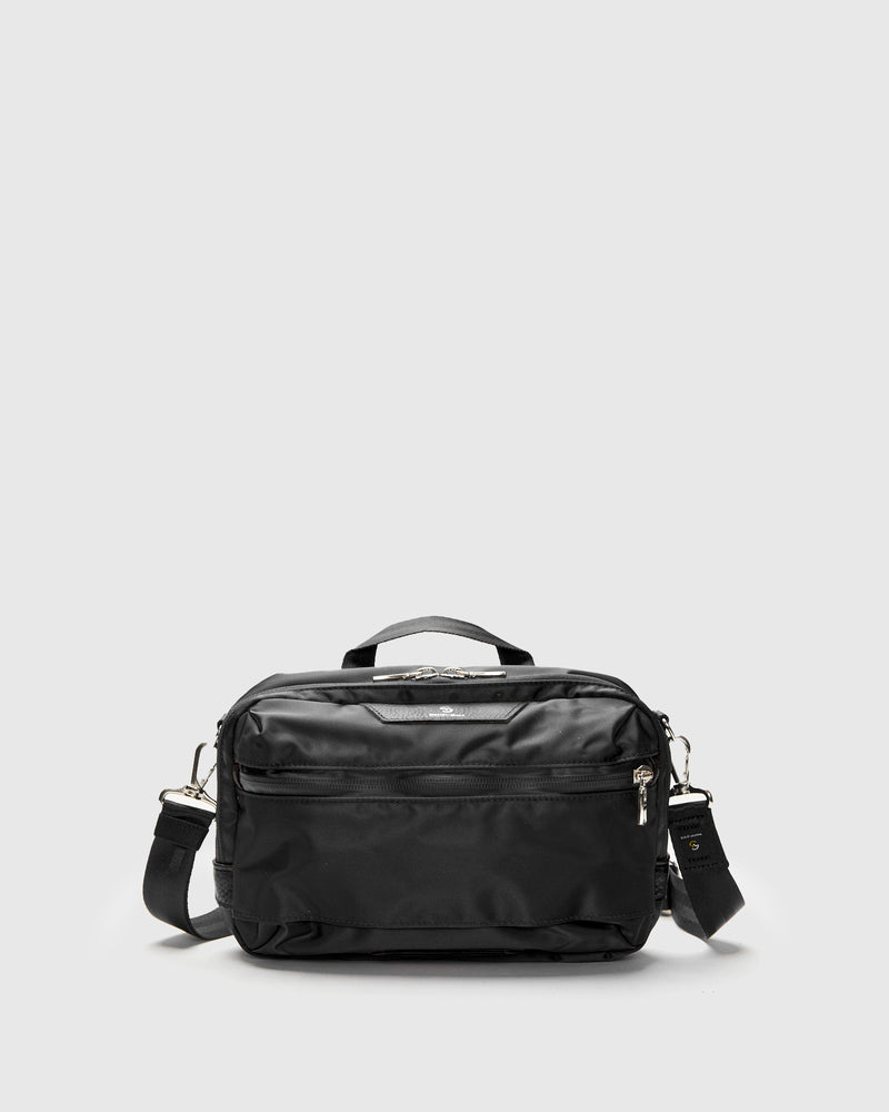Progress Shoulder Bag in Black