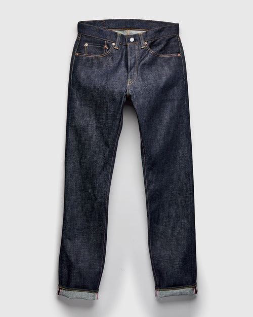 BOM017-N "Grand Indigo" 14oz Selvedge Denim - Natural Tapered Fit