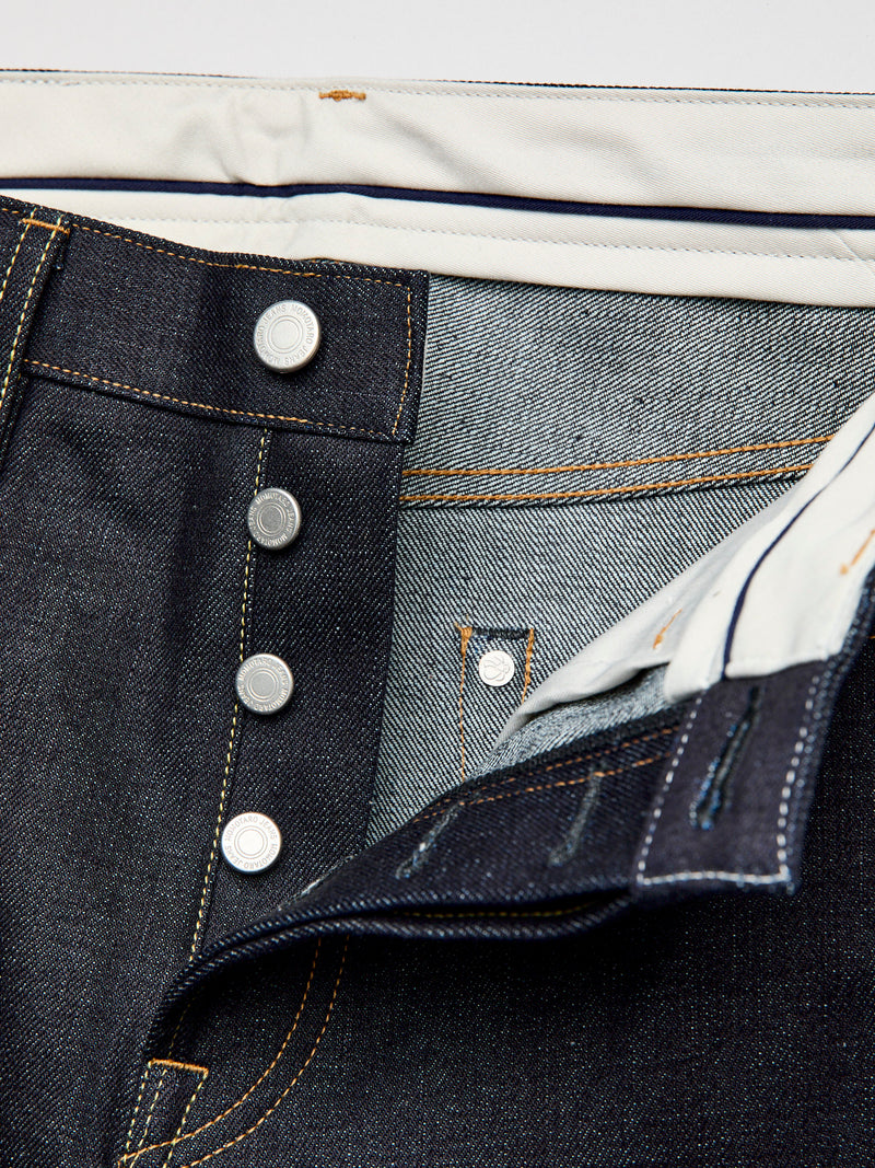 MMJB0100 "Standard" 14.7oz Indigo Selvedge Denim - Straight Fit