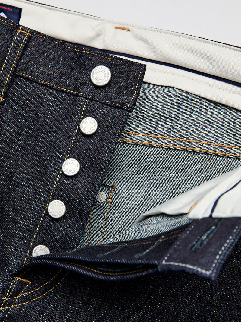 MMJB0200 "Standard" 14.7oz Indigo Selvedge Denim - Tapered Fit
