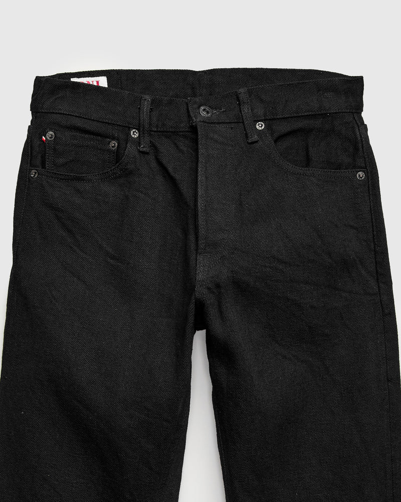 288ZR-BKBK "Secret Black" 20oz Selvedge Denim - Classic Straight Fit