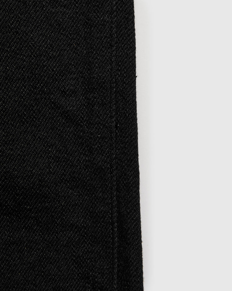 288ZR-BKBK "Secret Black" 20oz Selvedge Denim - Classic Straight Fit