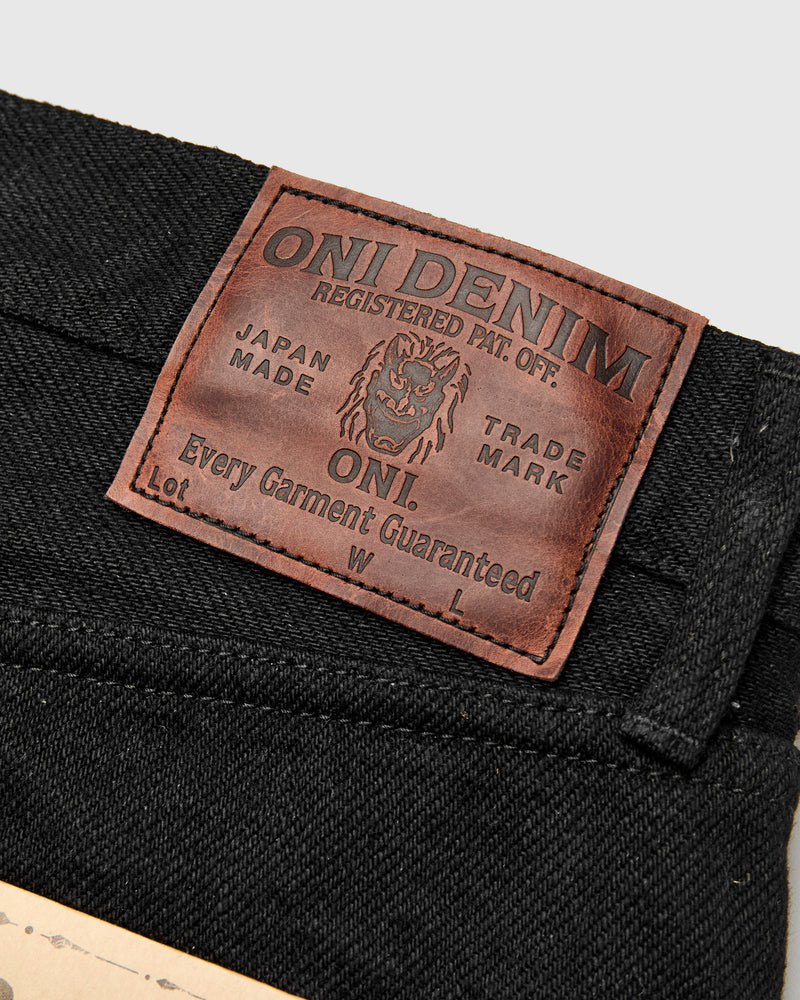 288ZR-BKBK "Secret Black" 20oz Selvedge Denim - Classic Straight Fit