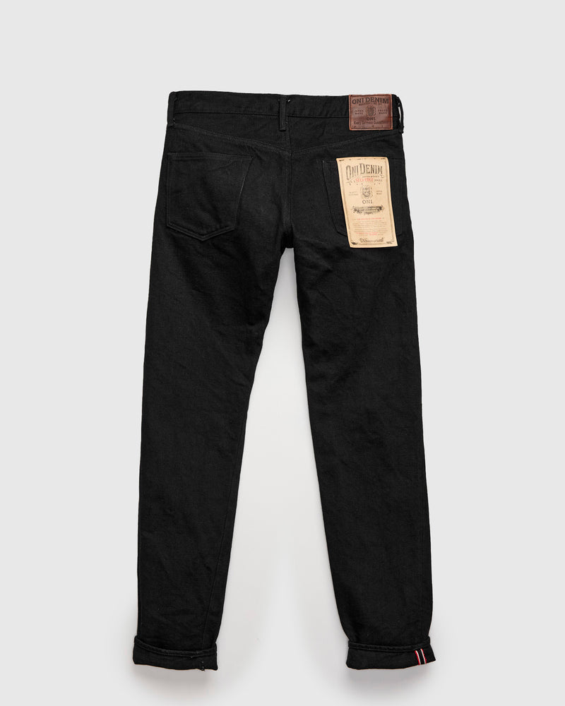 622ZR-BKBK "Secret Black" 20oz Selvedge Denim - Relaxed Tapered Fit