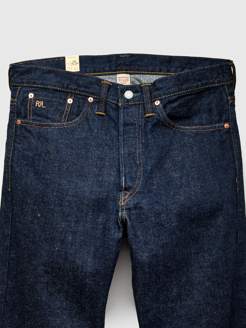 "East-West" 16oz Rinsed Selvedge Denim - Vintage 5-Pocket Full Straight Fit