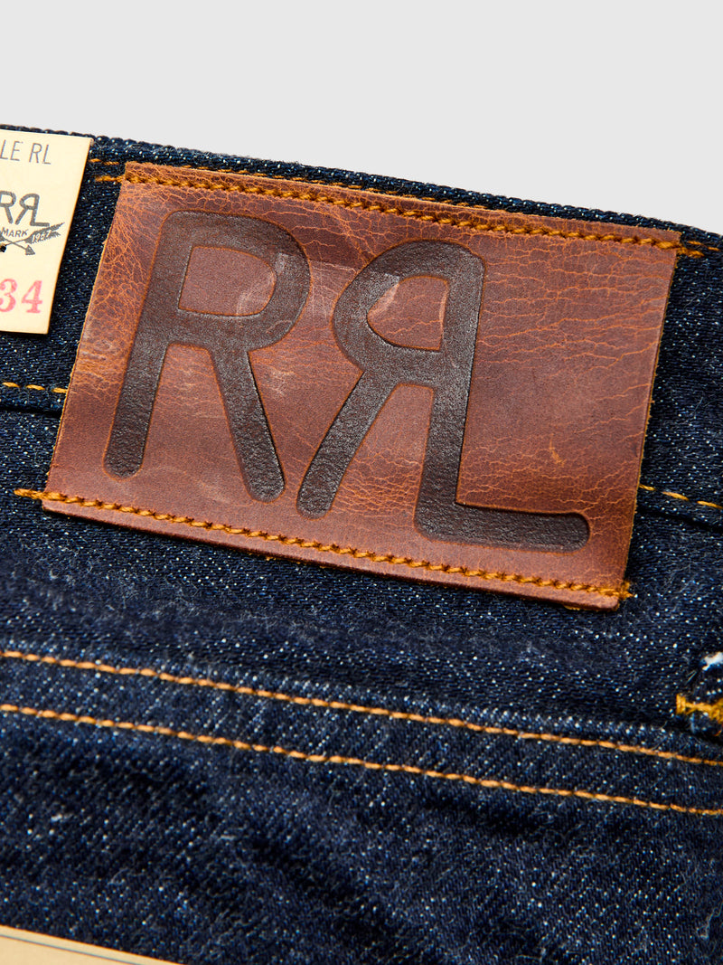 "East-West" 16oz Rinsed Selvedge Denim - Vintage 5-Pocket Full Straight Fit