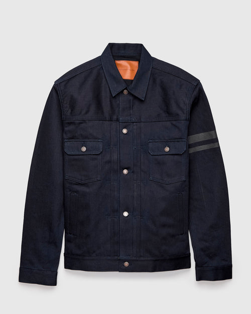 BOM018-J "Grand Indigo – Midnight Edition" 14oz Selvedge Denim Jacket