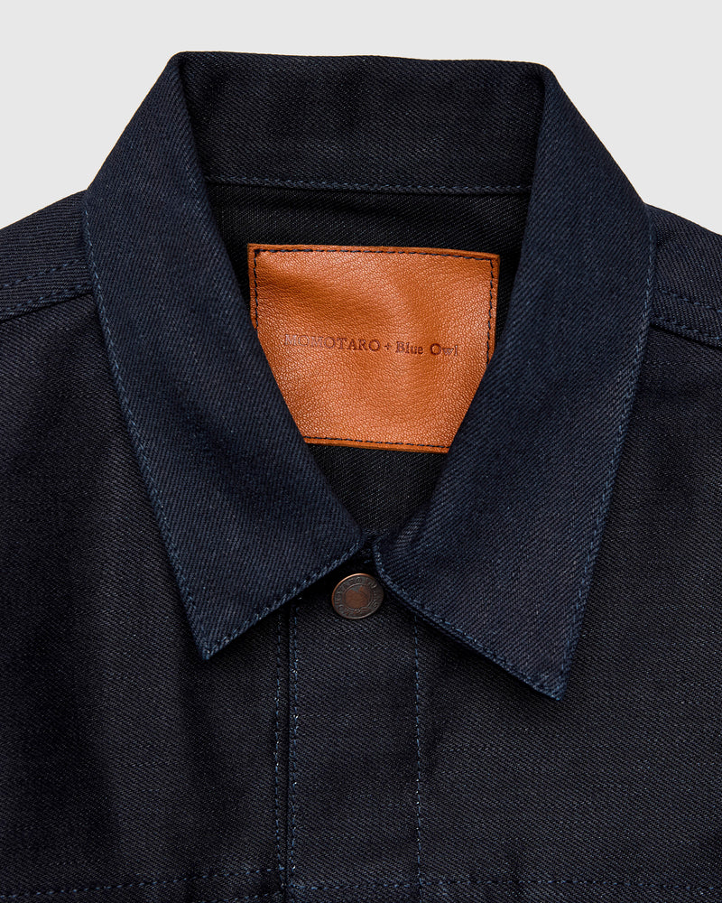 BOM018-J "Grand Indigo – Midnight Edition" 14oz Selvedge Denim Jacket