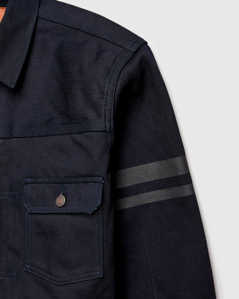 BOM018-J "Grand Indigo – Midnight Edition" 14oz Selvedge Denim Jacket