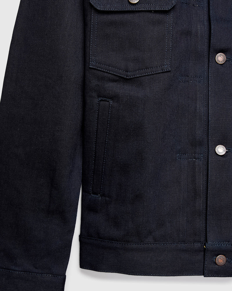 BOM018-J "Grand Indigo – Midnight Edition" 14oz Selvedge Denim Jacket