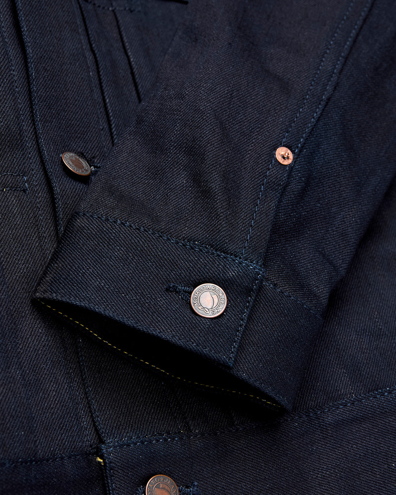 BOM018-J "Grand Indigo – Midnight Edition" 14oz Selvedge Denim Jacket