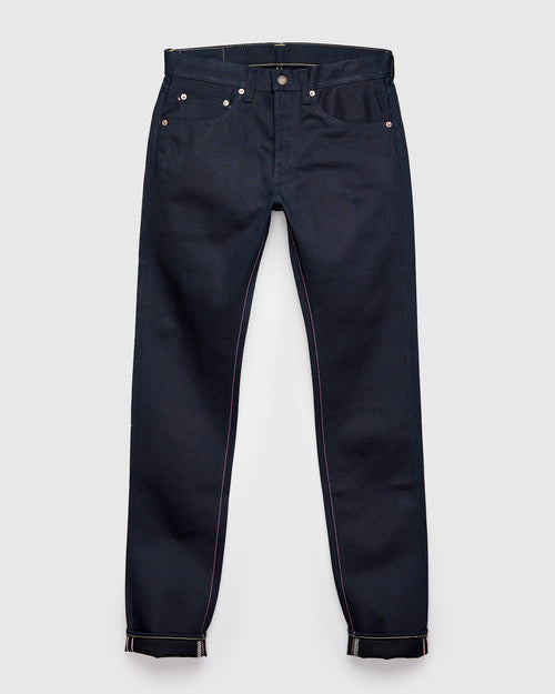 BOM018-T "Grand Indigo – Midnight Edition" 14oz Selvedge Denim - Tight Tapered Fit