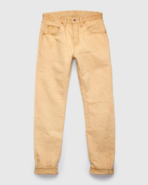 BOS211XX-SH "Shizen" 18oz Shibuki Chestnut Selvedge Denim - Relaxed Tapered Fit