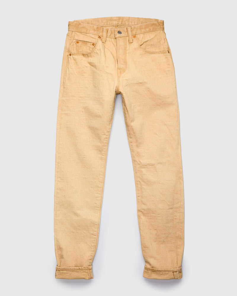 BOS211XX-SH "Shizen" 18oz Shibuki Chestnut Selvedge Denim - Relaxed Tapered Fit