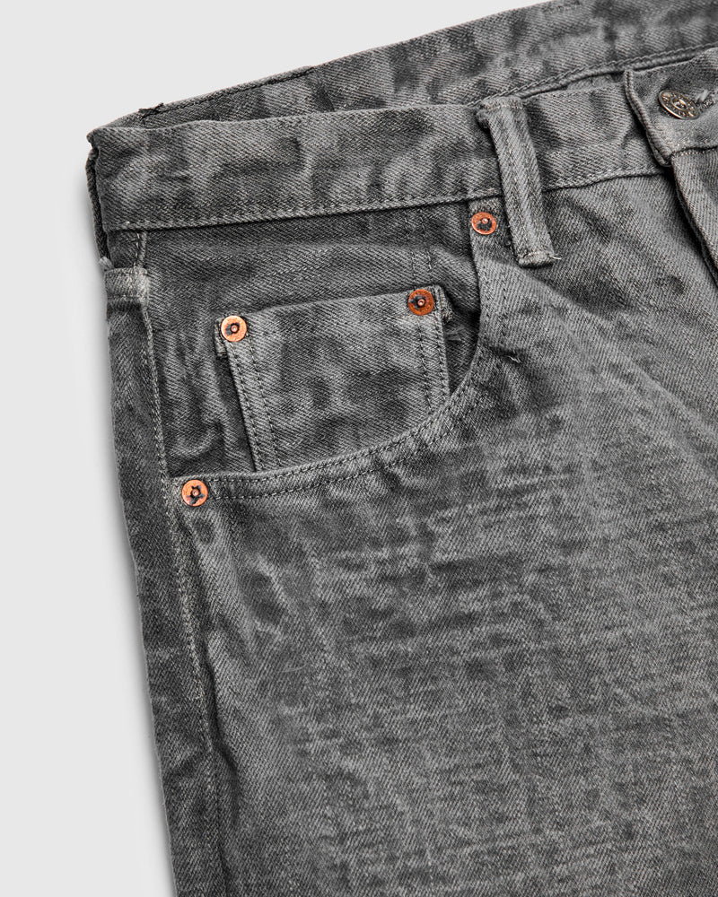 BOS211XX-SU "Shizen" 18oz Sumi Ink Selvedge Denim - Relaxed Tapered Fit