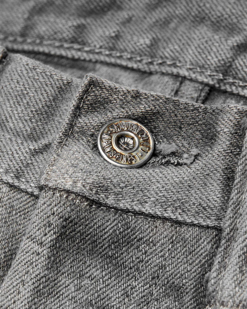 BOS211XX-SU "Shizen" 18oz Sumi Ink Selvedge Denim - Relaxed Tapered Fit