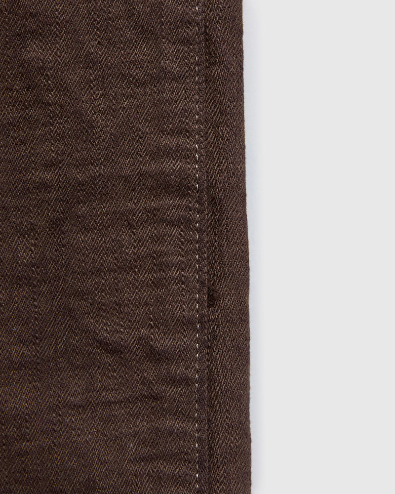 BOS211XX-KU "Shizen" 18oz Kuri Chestnut Selvedge Denim - Relaxed Tapered Fit