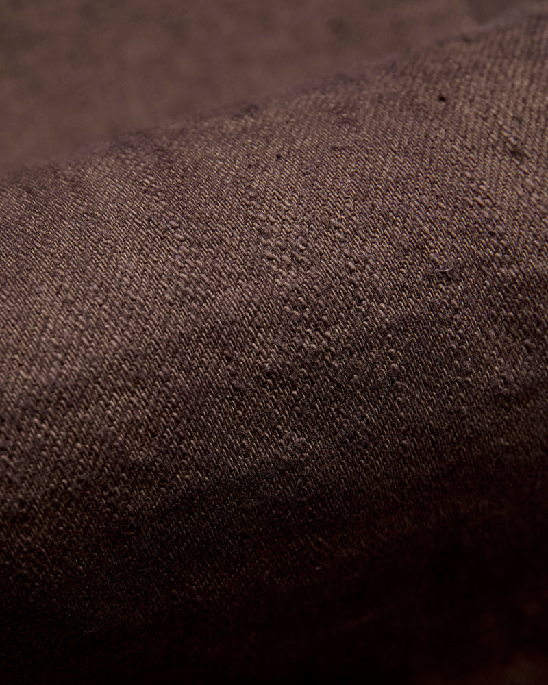 BOS710XX-KU "Shizen" 18oz Kuri Chestnut Selvedge Denim - Slim Straight Fit