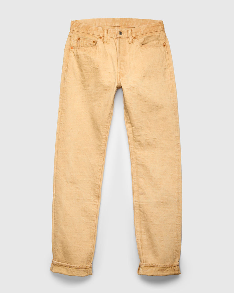 BOS710XX-SH "Shizen" 18oz Shibuki Chestnut Selvedge Denim - Slim Straight Fit