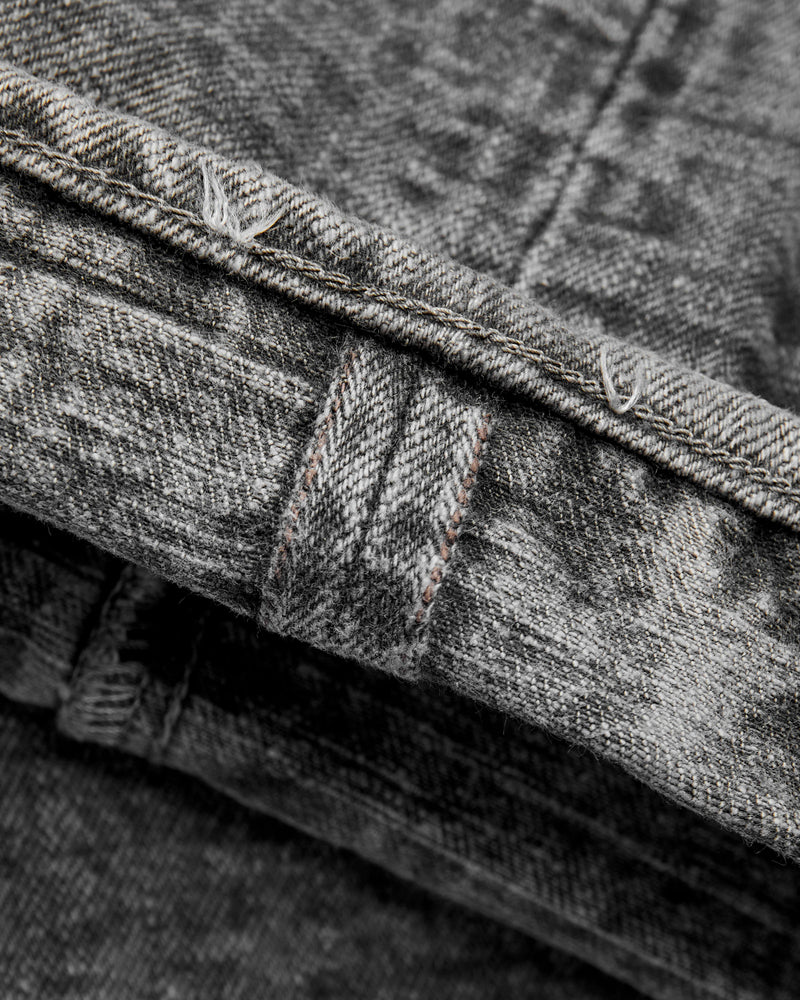 BOS211XX-SU "Shizen" 18oz Sumi Ink Selvedge Denim - Relaxed Tapered Fit