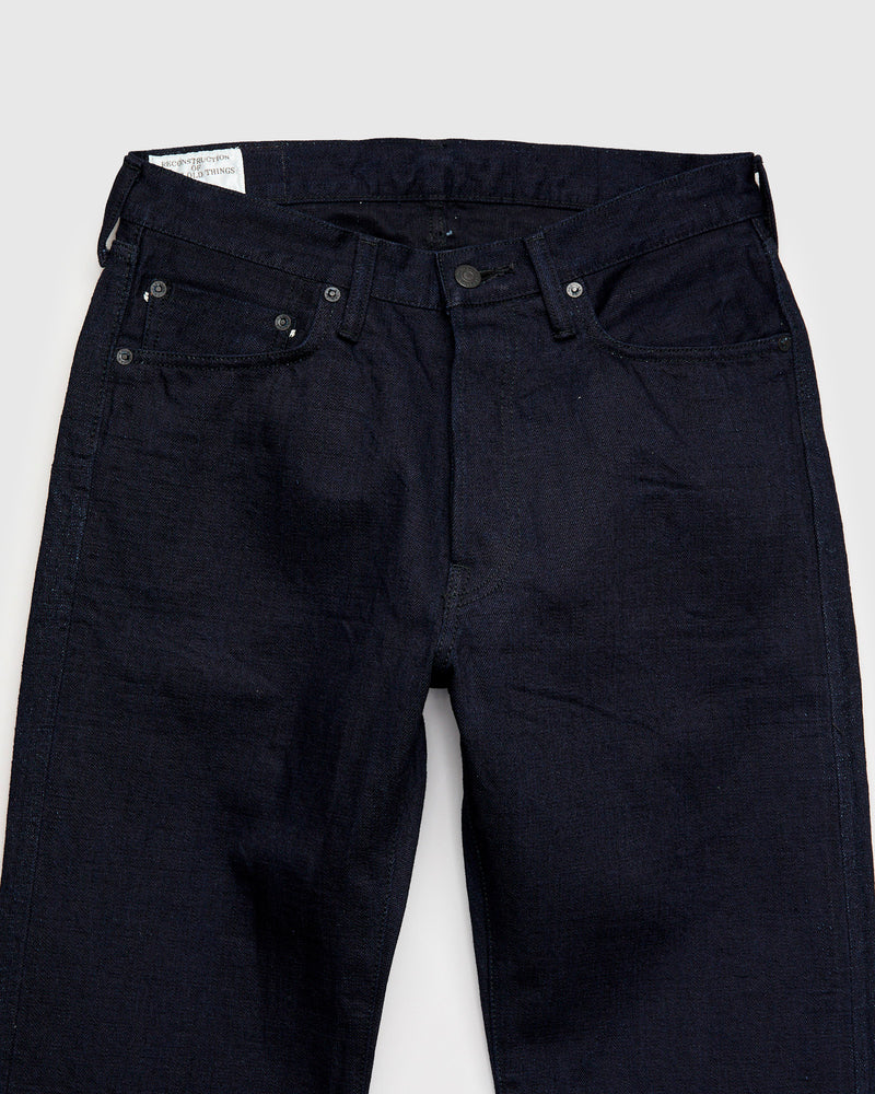 BO-001 "Sumi G3" 14oz Selvedge Denim - Regular Straight Fit