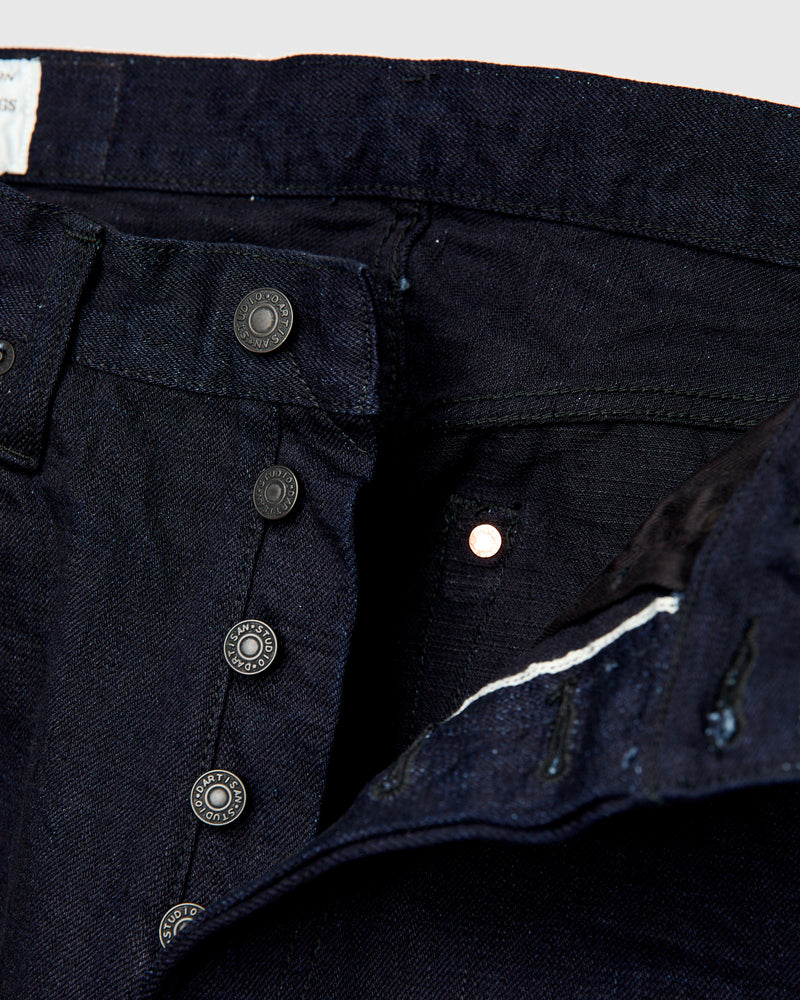 BO-001 "Sumi G3" 14oz Selvedge Denim - Regular Straight Fit