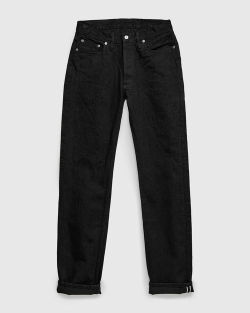CS-220xk "Black Kibata" 13.25oz Rinsed Selvedge Denim - Classic Straight Fit