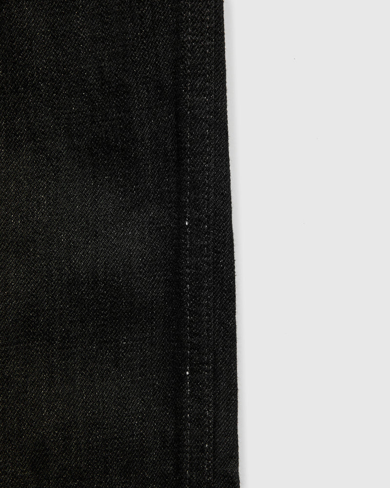 CS-220xk "Black Kibata" 13.25oz Rinsed Selvedge Denim - Classic Straight Fit