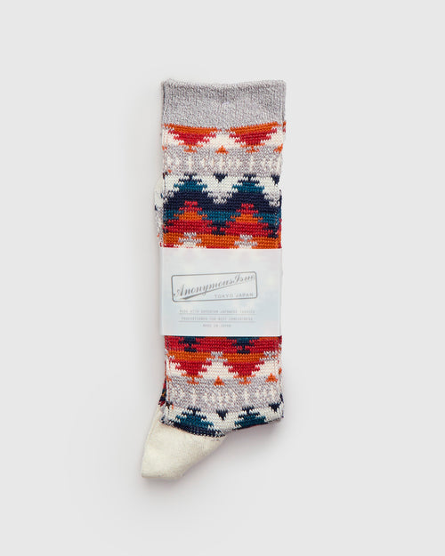 Apache Crew Sock in Beige
