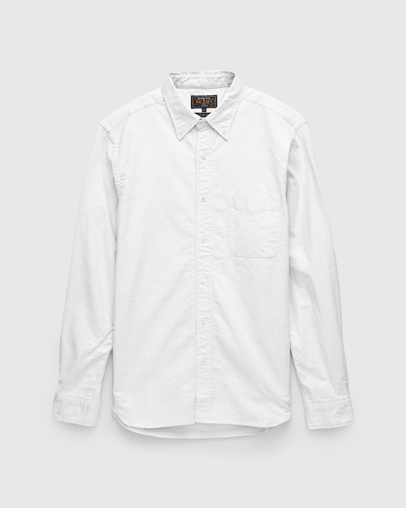 Oxford Button-Down Shirt in White