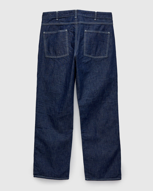 10oz Denim Wide Carpenter Pants in Indigo