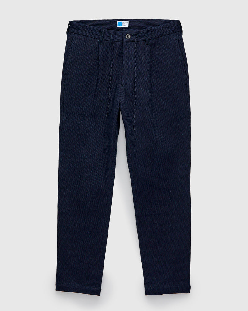 11oz Sashiko Easy Tapered Pants in Indigo