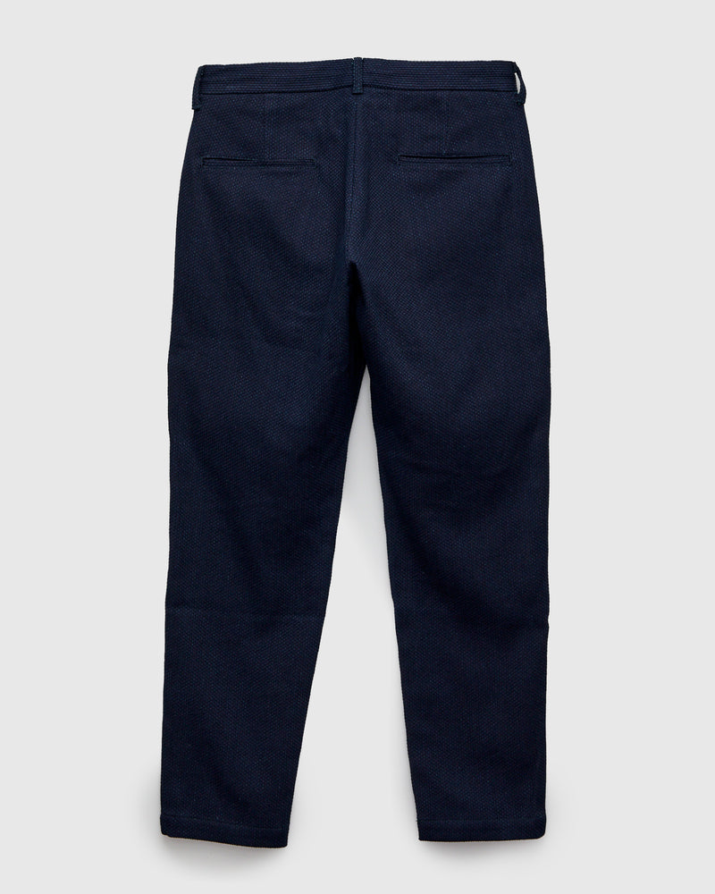 11oz Sashiko Easy Tapered Pants in Indigo
