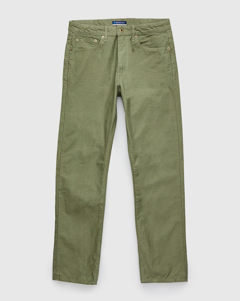 JBPT1410 Olive Satin Five Pocket Pant - Classic Straight Fit