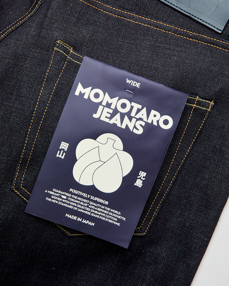MMJB0400 "Standard" 14.7oz Indigo Selvedge Denim - Wide Fit