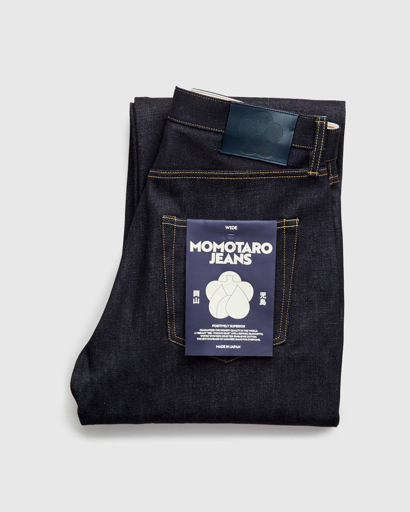 MMJB0400 "Standard" 14.7oz Indigo Selvedge Denim - Wide Fit