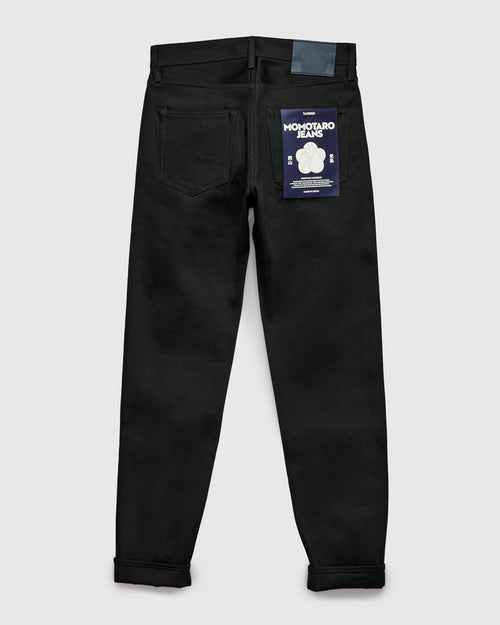MMJZ1200 "Standard" 14.7oz Black Selvedge Denim - Tapered Fit