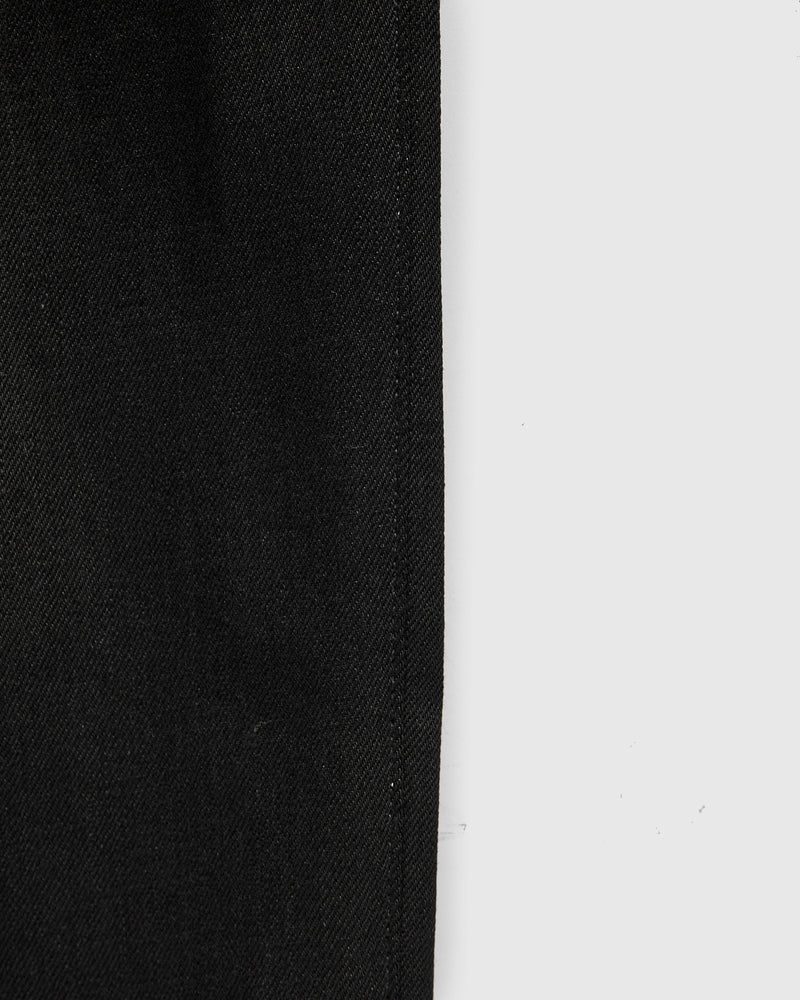 MMJZ1400 "Standard" 14.7oz Black Selvedge Denim - Wide Fit