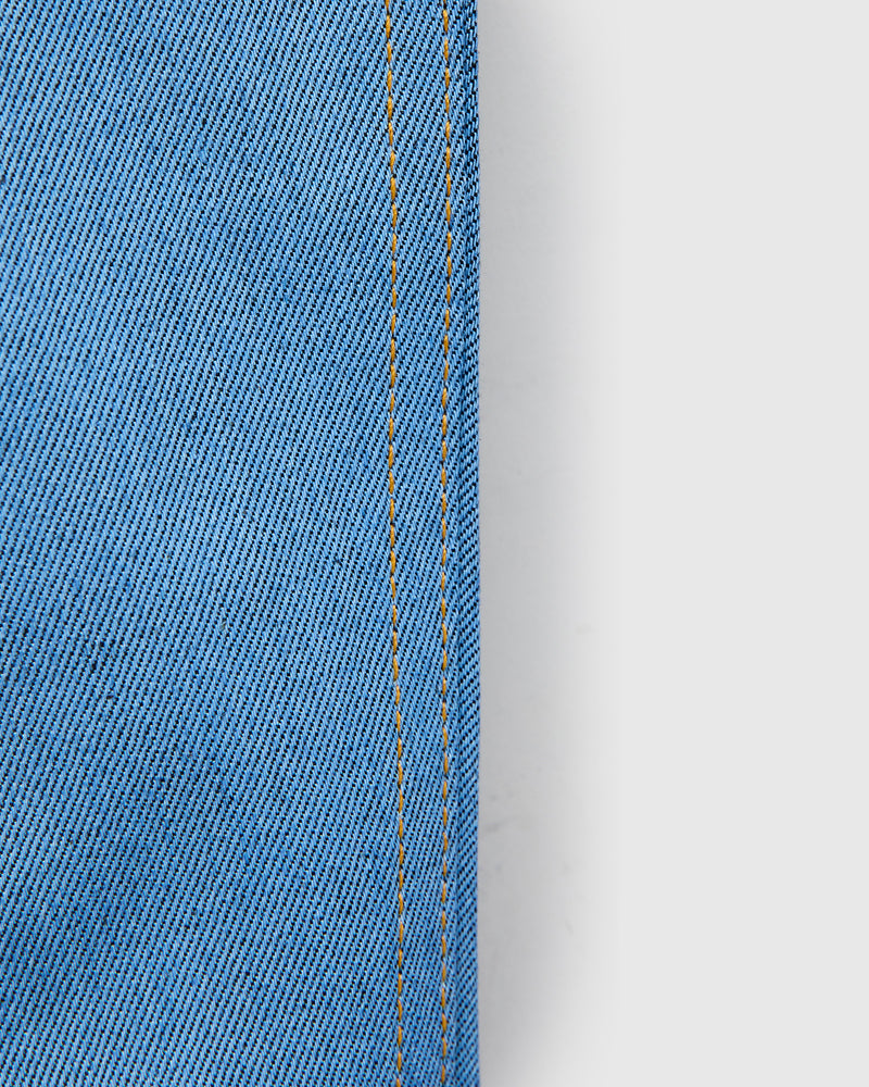"Night Sky" 11oz Pale Indigo Selvedge Denim - Weird Guy Fit