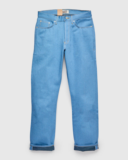"Night Sky" 11oz Pale Indigo Selvedge Denim - True Guy Fit