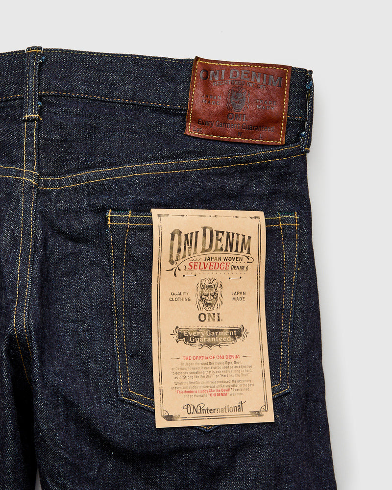 ONI-622 "Low Tension" 15oz Selvedge Denim - Relaxed Tapered Fit