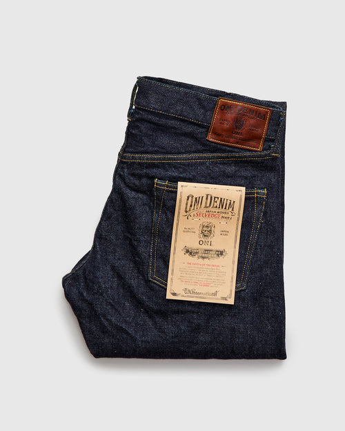 ONI-622 "Low Tension" 15oz Selvedge Denim - Relaxed Tapered Fit