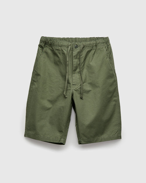 New Yorker Shorts in Army Green Ripstop