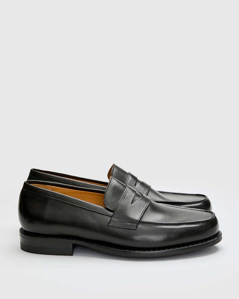 Adonis Loafer in Noire-Lis Noir
