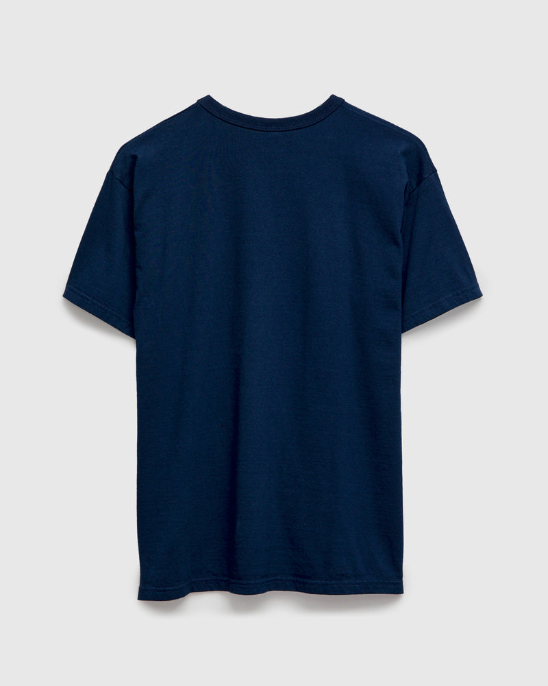 Heavyweight Solid T-Shirt in Navy