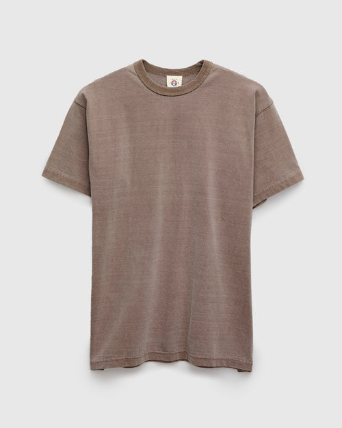Heavyweight Solid T-Shirt in Kuri Chestnut