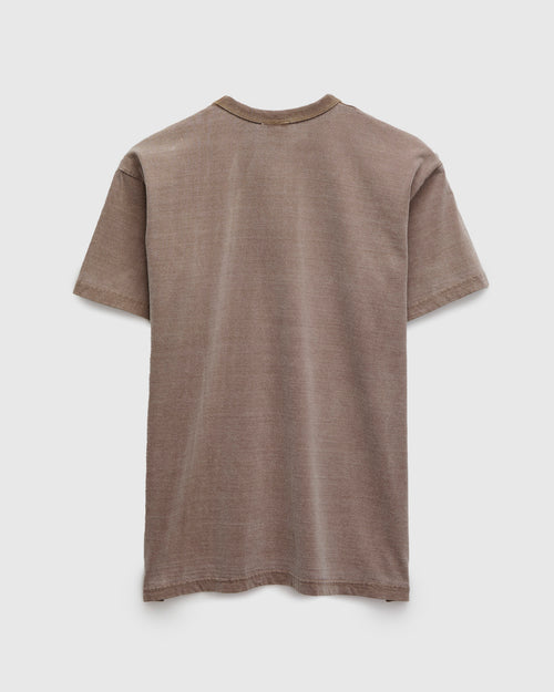 Heavyweight Solid T-Shirt in Kuri Chestnut
